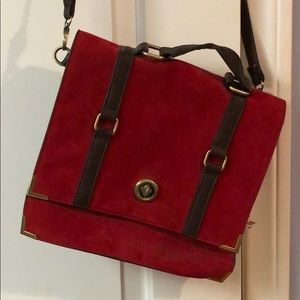 Red Messenger Bag
